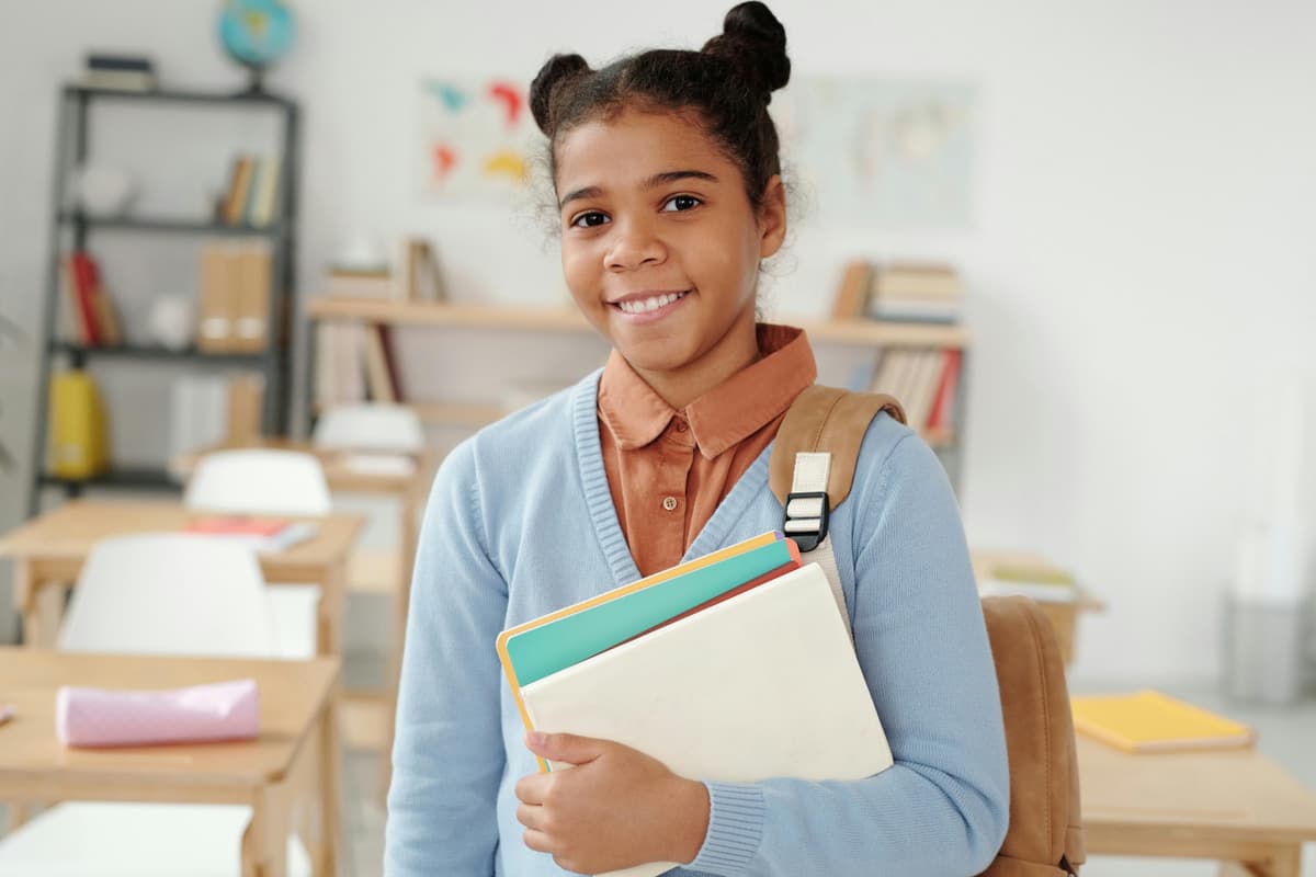 7-10 Middle School students learning